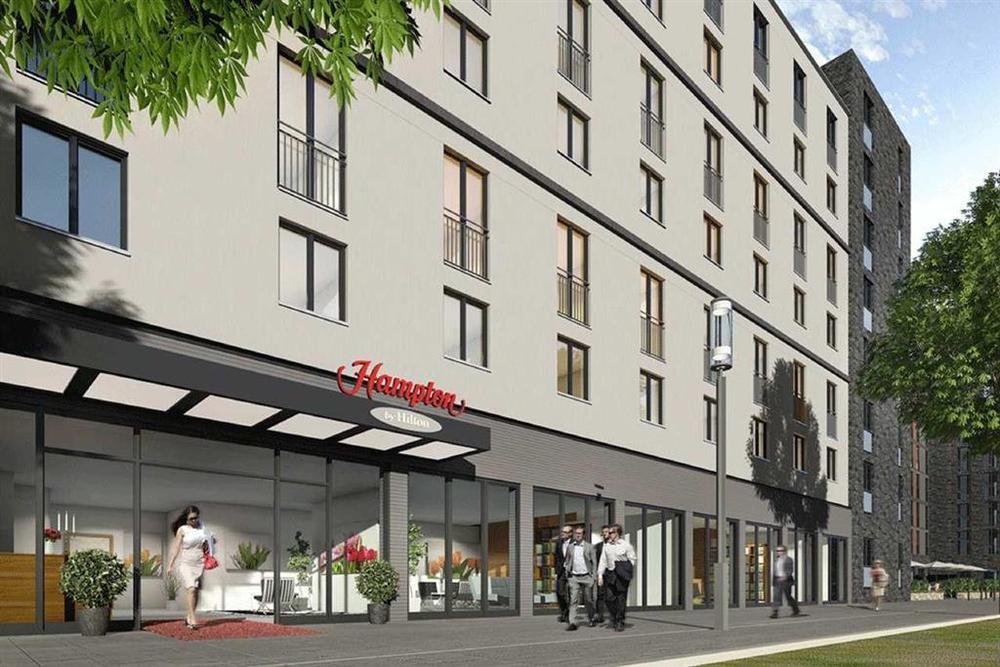 Hotel Hampton By Hilton Frankfurt City Centre Frankfurt am Main Exterior foto